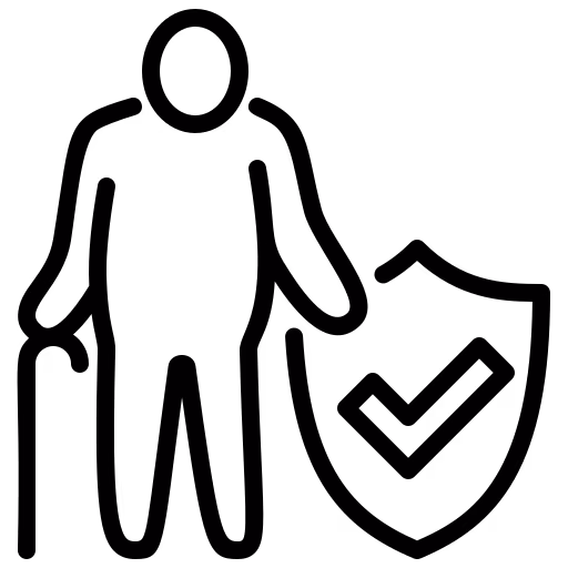 Symbol: barrierefreie Badlösungen