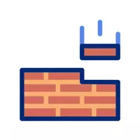 Animiertes Symbol: Trockenbau